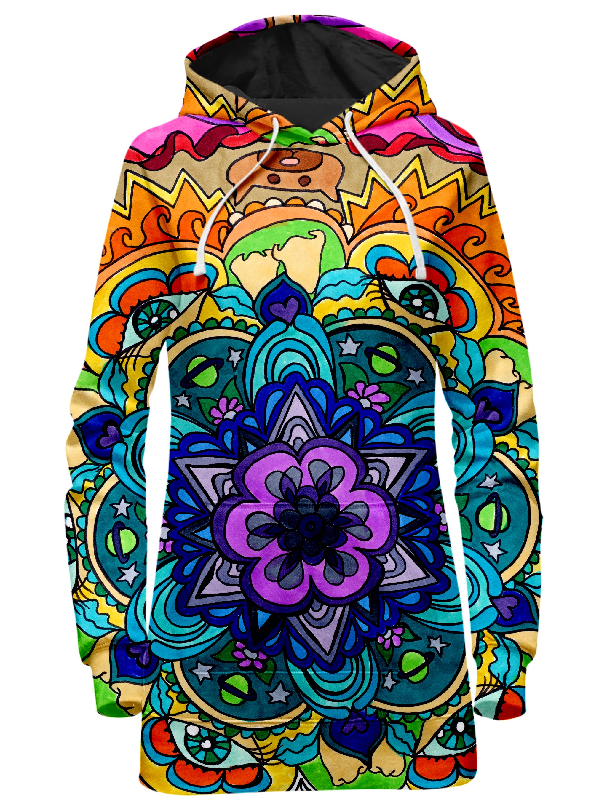 ALL HoodieDress Front Microcosm 2048x2730 1 2 - Galaxy Hoodie