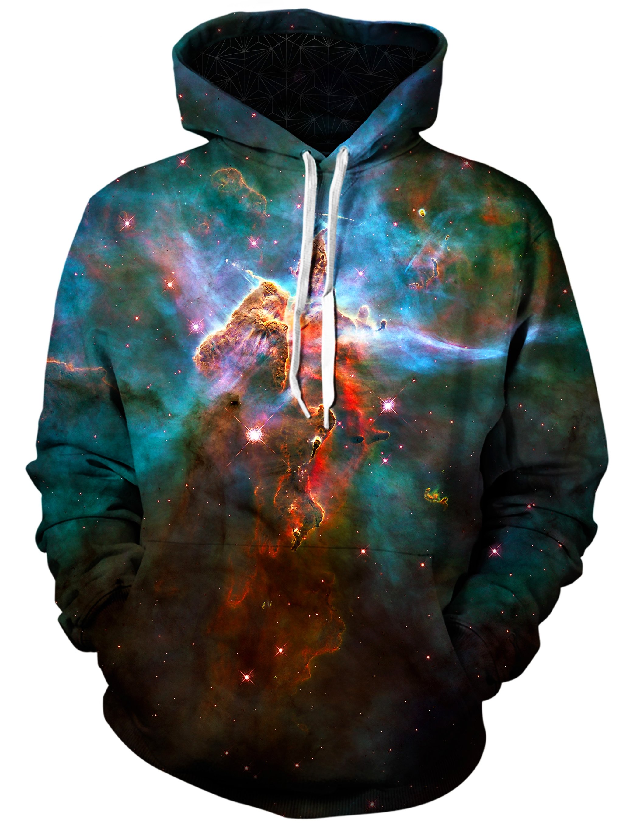 aura art pullover front 2 - Galaxy Hoodie